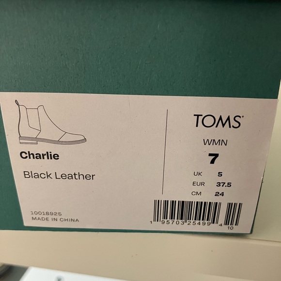 TOM’S Black Charlie Boot - Picture 5 of 7